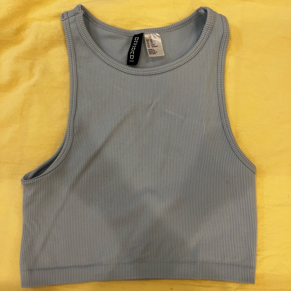 H&M baby blue tank